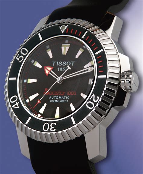 tissot seastar 1000 dive watch.